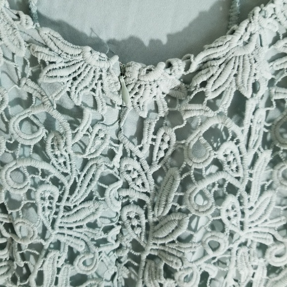 LULU's Romance Language Sage Backless Lace Dress - Picture 7 of 8